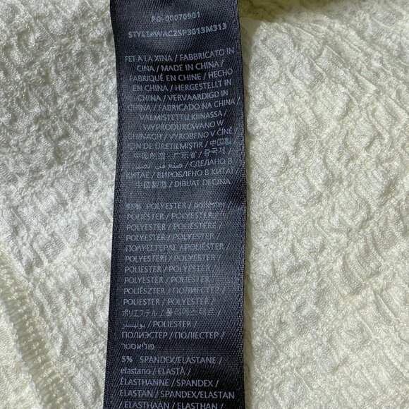 Rag & Bone Women’s Lou V-Neck Tank Midi Dress Size S Ivory - Picture 9 of 9